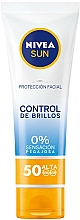 Sonnenschutzcreme für das Gesicht SPF 50 - Nivea Sun UV Face Shine Control Cream SPF50 — Bild N2