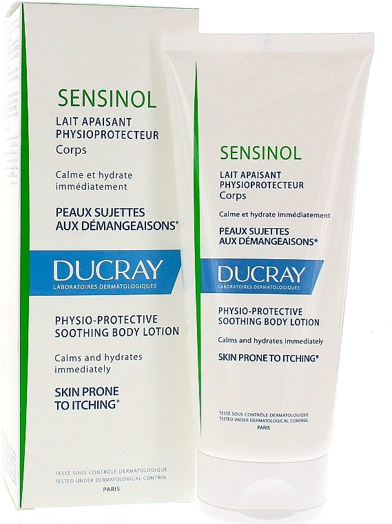 Beruhigende Körpermilch gegen Juckreiz - Ducray Sensinol Lait Apaisant Soothing Emulsion — Bild N2