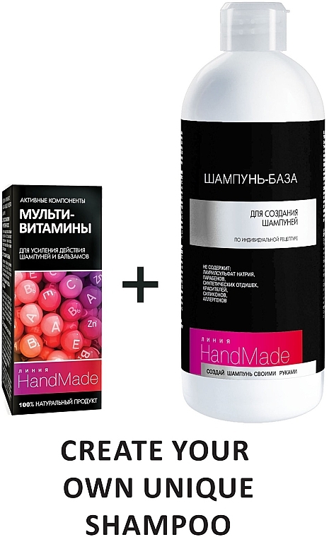 Multivitamin-Komplex für alle Haartypen - Pharma Group Handmade — Bild N2