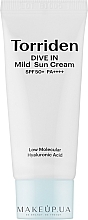 Feuchtigkeitsspendende Sonnenschutzcreme - Torriden Dive-In Mild Sun Cream SPF50+ PA++++ — Bild N3