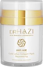 Gesichtsmaske Golden Lotus - Dr.Hazi Anti Age Collagen Mask  — Bild N1