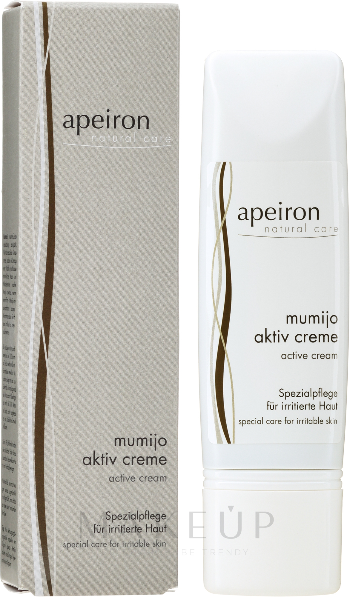Gesichtscreme mit Mumijo und Bienenwachs für irritierte Haut - Apeiron — Bild 50 ml