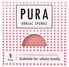 Düfte, Parfümerie und Kosmetik Konjac-Schwamm rosa - Sister Young PURA Konjac Sponge Pink