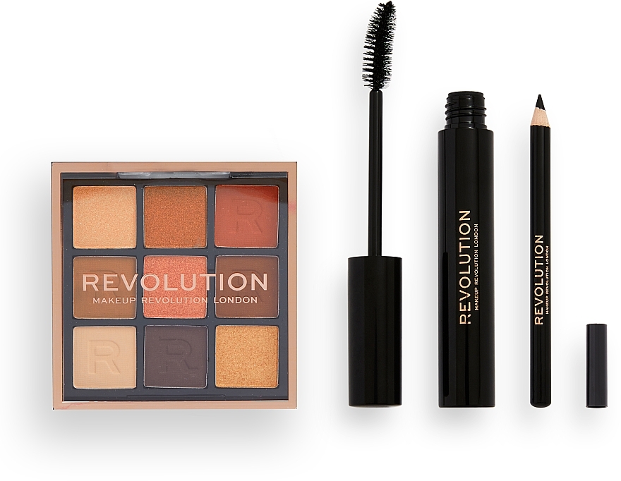 Make-up Set 3 St. - Makeup Revolution Into The Bronze Eye Set Gift Set — Bild N3