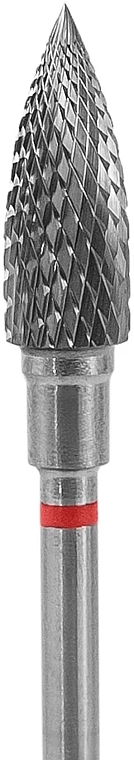 Nagelfräser Flamme rot Durchmesser 5 mm Arbeitsteil 13,5 mm - Staleks Pro — Bild N1