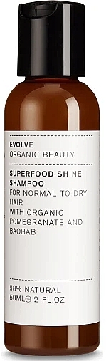 Haarshampoo für mehr Glanz - Evolve Beauty Superfood Shine Natural Shampoo — Bild N1