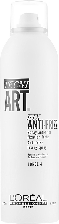 Haarspray Fix Anti-Frizz Halt 4 - L'Oreal Professionnel Tecni.art Fix Anti-Frizz Force 4 Strong-Hold — Bild N3