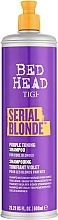 Shampoo mit violetten Pigmenten für kühle Blondtöne - Tigi Bed Head Serial Blonde Purple Toning Shampoo — Bild N3