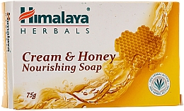 Nährende Seife mit Honig und Milch für normale und trockene Haut - Himalaya Herbals Cream Honey Soap — Foto N1