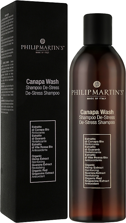 Anti-Stress-Shampoo für das Haar - Philip Martin's Canapa Wash De-Stress Shampoo — Bild N4