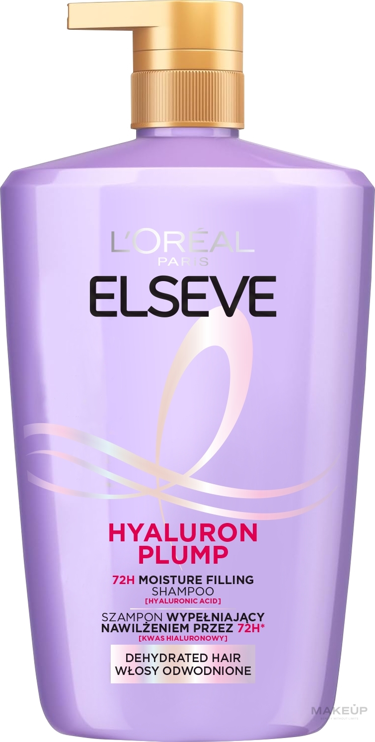 Haarshampoo mit Hyaluronsäure - L'Oreal Paris Elvive Hyaluron Plump — Bild 1000 ml