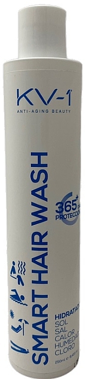 Cremespülung für das Haar mit Keratin und Kollagen - KV-1 365+ Smart Hair Wash Hidratador — Bild N1