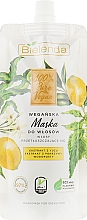 Düfte, Parfümerie und Kosmetik Vegane Maske für fettiges Haar mit Seetang, Brennnessel- und Yuzu-Extrakt - Bielenda 100% Pure Vegan Mask for Greasy Hair