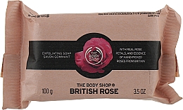 Peeling-Seife mit englischer Rose - The Body Shop British Rose Exfoliating Soap — Bild N1