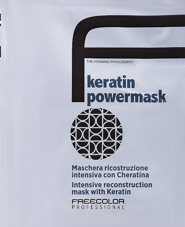 Haarmaske mit Keratin - Oyster Cosmetics Freecolor Keratin Power Mask  — Bild N2