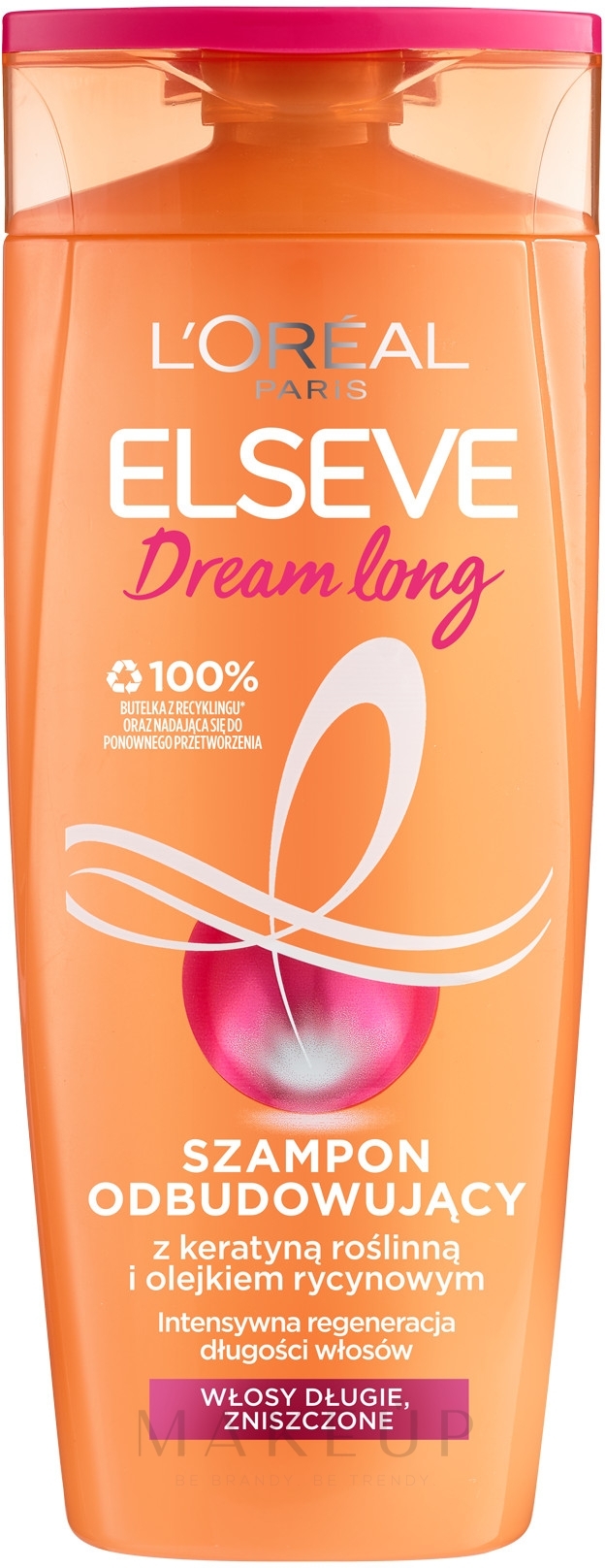 Reparierendes Aufbaushampoo für schönes, langes Haar - L'Oreal Paris Elseve Dream Long Hair Shampoo — Bild 400 ml