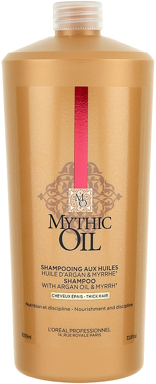 Shampoo für dickes Haar mit Arganöl und Myrrhe - L'Oreal Professionnel Mythic Oil Shampoo Thick Hair — Bild N3