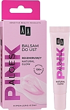 Revitalisierender Lippenbalsam - AA Pink Aloes Regenerating Natural Glow Lip Balm — Bild N4