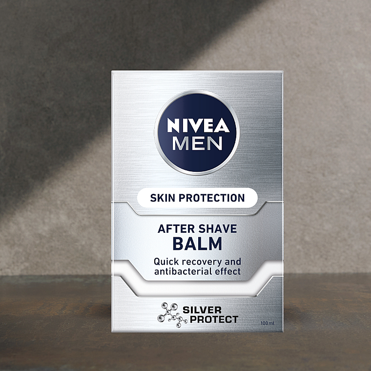 After Shave Balsam "Silver Protect" - NIVEA MEN Silver Protect After Shave Balm  — Bild N2