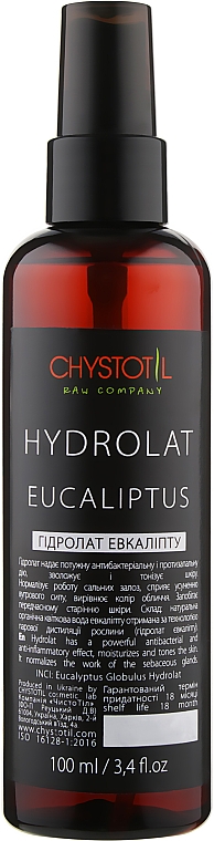 Eukalyptushydrolat - ChistoTel — Bild N1
