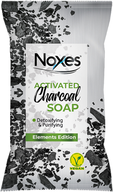 Seife Aktivkohle - Noxes Elements Edition Activated Charcoal Soap — Bild N1