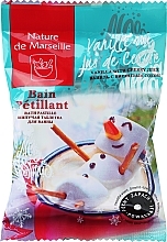 Düfte, Parfümerie und Kosmetik Entspannende Brausetablette für das Bad mit Vanille und Kirschsaft - Nature de Marseille