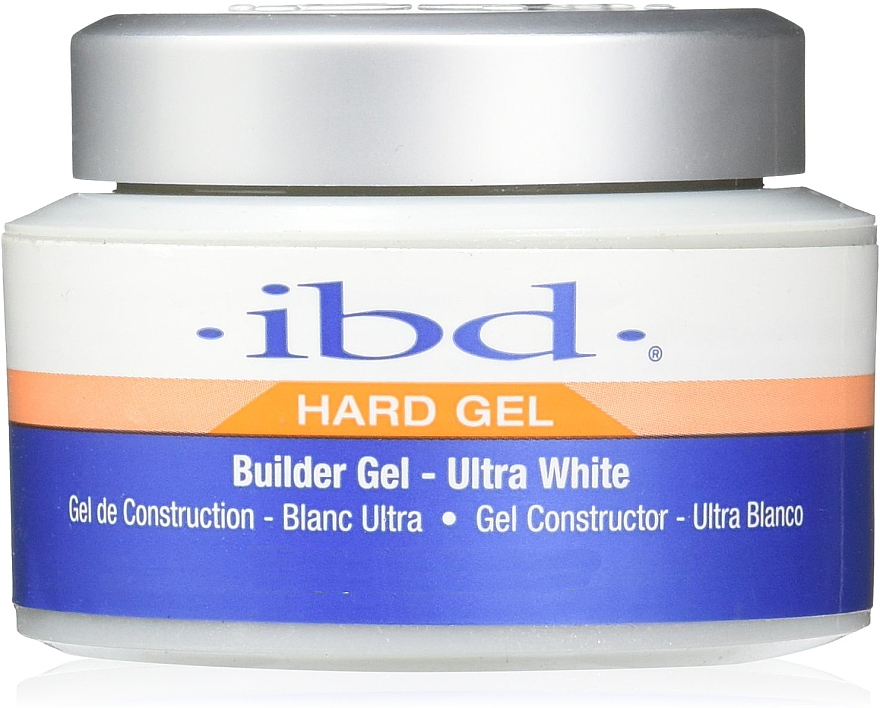 UV Aufbaugel ultra weiß - IBD Builder Gel Ultra White — Bild N1