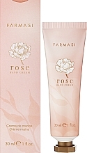 Düfte, Parfümerie und Kosmetik Handcreme Rosen - Farmasi Rose Hand Cream