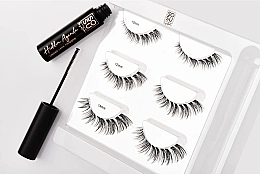 Wimpernset 10-14 mm mit Kleber - Sosu by SJ Hidden Agenda Undectectable Lashes — Bild N4