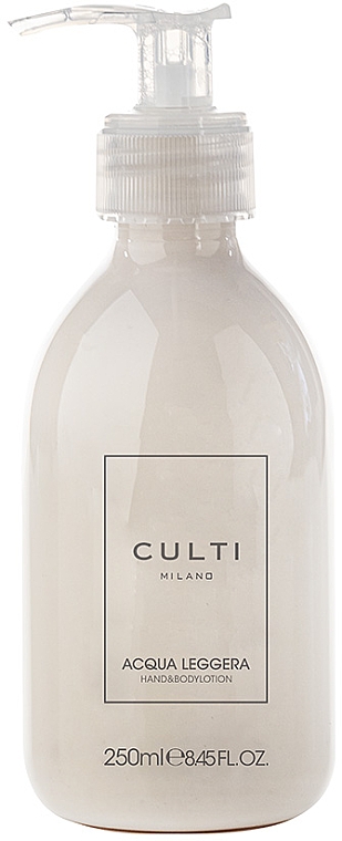 Culti Milano Acqua Leggera - Erfrischende und nährende Hand- und Körperlotion mit Bergamotte- und Pat­schu­li-Duft — Bild N1