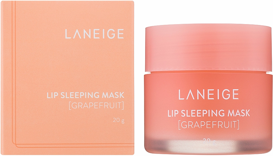 Lippenmaske für die Nacht mit Grapefruit - Laneige Lip Sleeping Mask Grapefruit — Foto N2