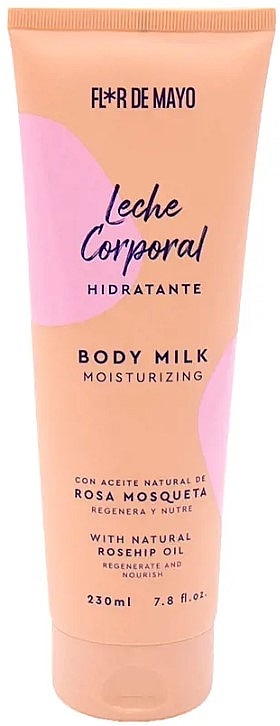Körpermilch mit Hagebutte - Flor De Mayo Body Milk Rosa Mosqueta — Bild N1