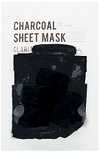 Düfte, Parfümerie und Kosmetik Tief reinigende Tuchmaske für das Gesicht mit Aktivkohle - Eunyul Purity Charcoal Sheet Mask