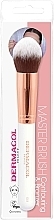 Konturier- und Bronzer-Pinsel - Dermacol Master Brush Rose Gold D53 — Bild N1