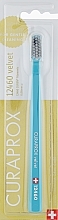 Düfte, Parfümerie und Kosmetik Zahnbürste Velvet CS 12460 blau mit grauen Borsten - Curaprox