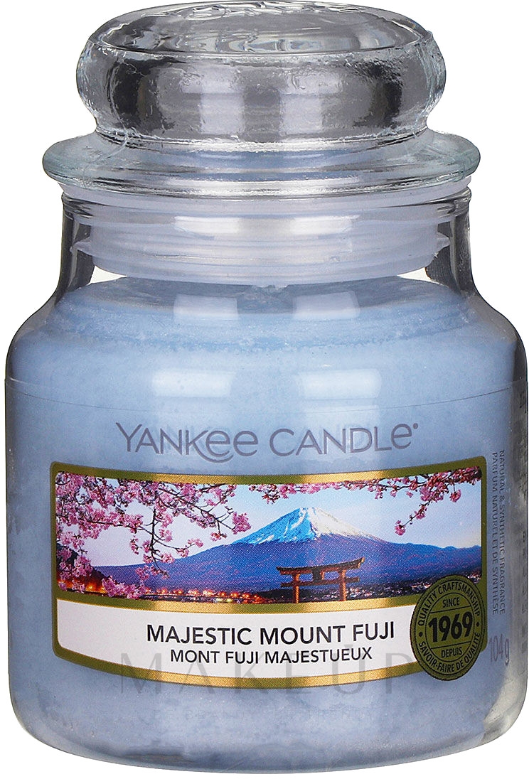 Duftkerze Majestic Mount Fuji - Yankee Candle Majestic Mount Fuji — Bild 104 g