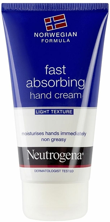 Schnell einziehende Handcreme - Neutrogena Norwegian Formula Fast Absorbing Light Texture Hand Cream