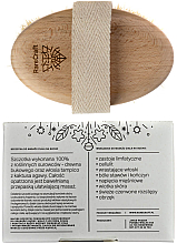 Trockenmassagebürste für den Körper aus Holz - RareCraft — Bild N3