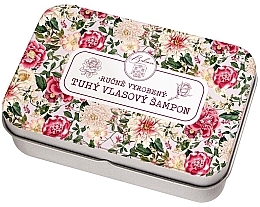 Düfte, Parfümerie und Kosmetik Festes Shampoo in Dose mit Rose - Bohemia Gifts Solid Shampoo Rose
