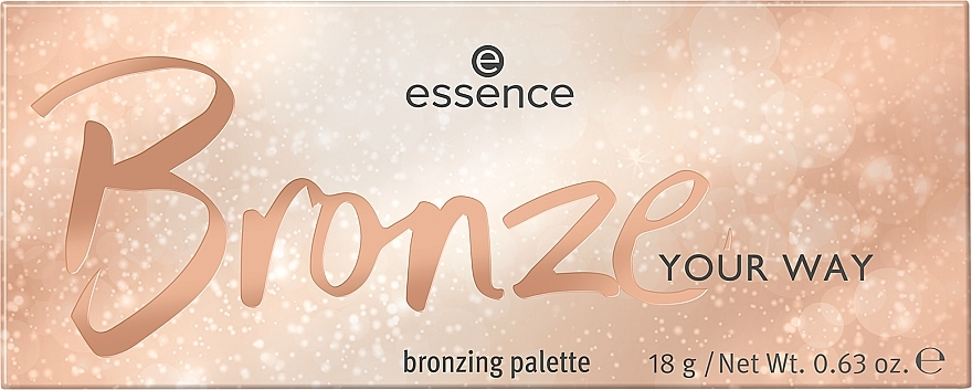 Bronzer-Palette - Essence Bronze Your Way Bronzing Palette — Bild N2