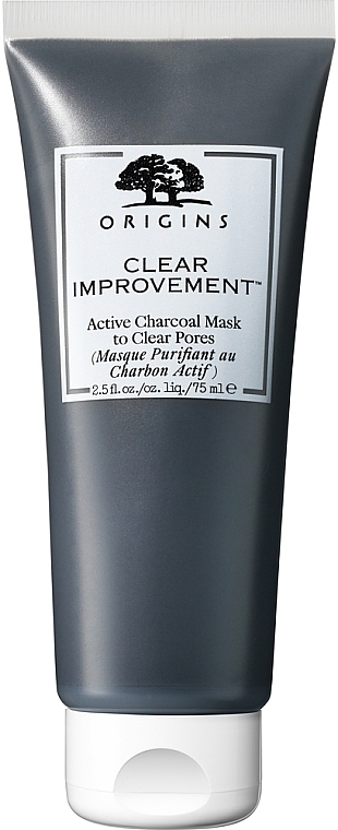 Entgiftende Gesichtsreinigungsmaske mit Aktivkohle - Origins Clear Improvement Active Charcoal Mask To Clear Pores — Bild N1
