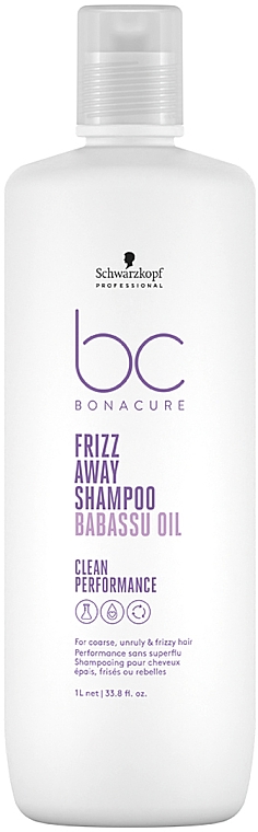 Haarshampoo - Schwarzkopf Professional Bonacure Frizz Away Shampoo — Bild N2