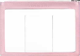 Kosmetiktasche transparent rosa - Nanshy Clear PVC Makeup Pouch — Bild N1