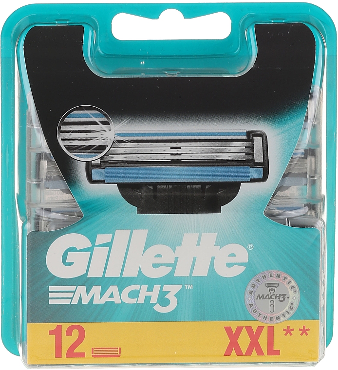 Ersatzklingen 12 St. - Gillette Mach3 XXL — Foto N4