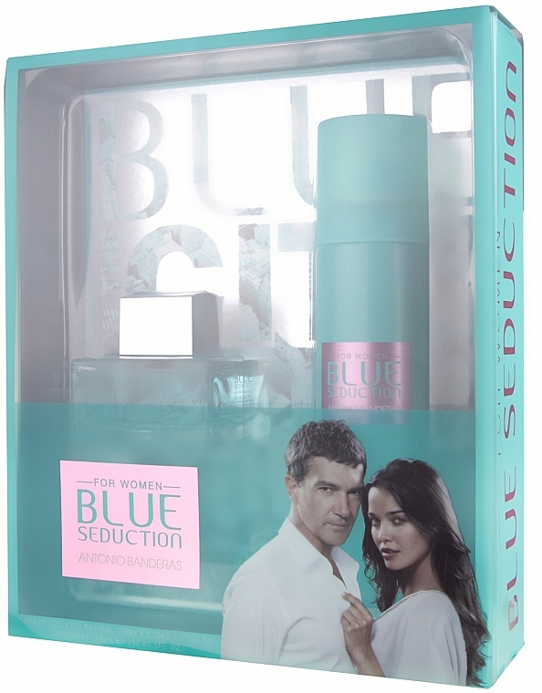 Blue Seduction Antonio Banderas woman - Duftset (Eau de Toilette 50ml + Deo 150ml)