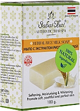 Düfte, Parfümerie und Kosmetik Seife mit Reiskeimextrakt - Sabai Thai Herbal Rice Milk Soap