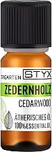 Düfte, Parfümerie und Kosmetik Ätherisches Zedernholzöl - Styx Naturcosmetic Essential Oil Cedarwood