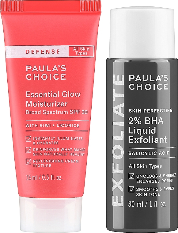 Gesichtspflegeset - Paula's Choice Boosting Bestellers Kit (Gesichtstonikum 30ml + Gesichtscreme 15ml)  — Bild N2