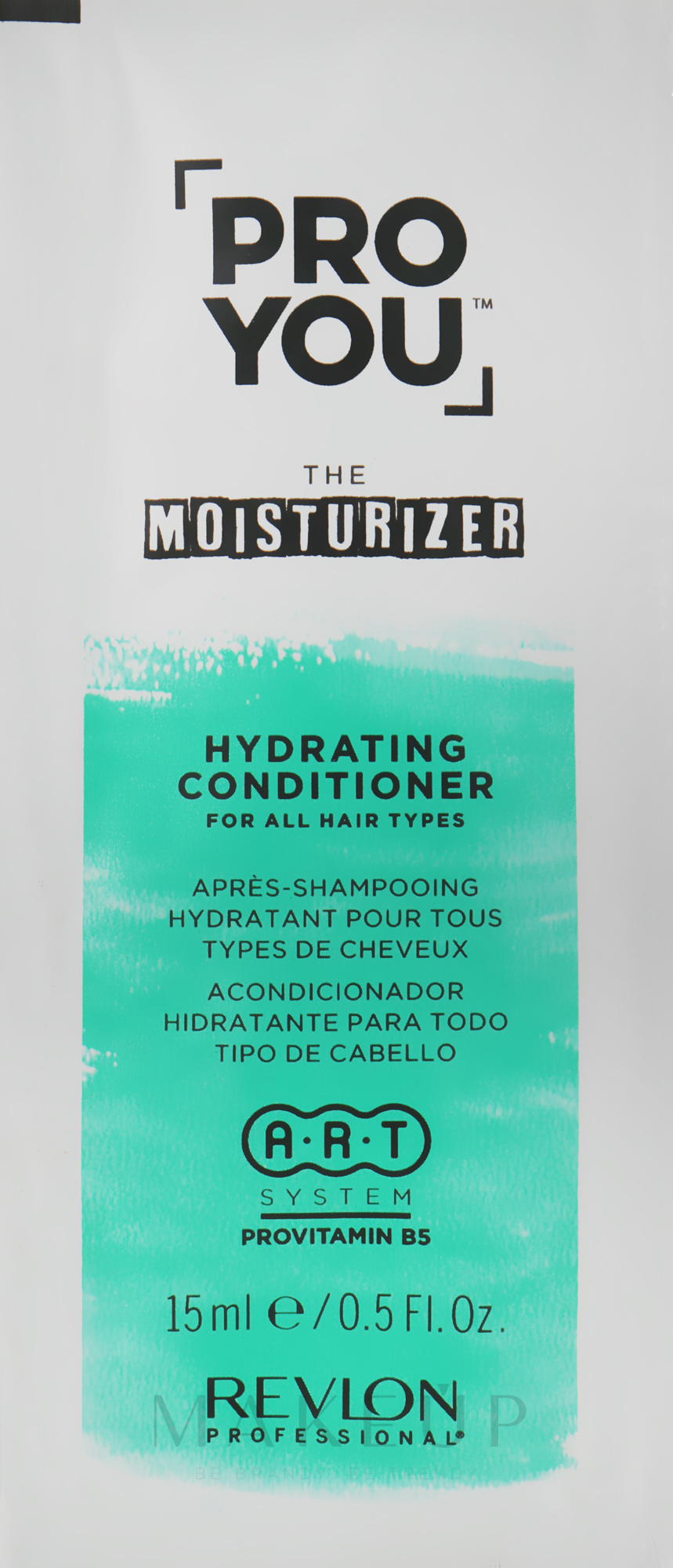 Feuchtigkeitsspendender Conditioner für alle Haartypen - Revlon Professional Pro You The Moisturizer Conditioner — Bild 15 ml