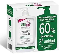 Düfte, Parfümerie und Kosmetik Set - Sebamed Sensitive Skin Body Milk (Körpermilch 2x750ml) 